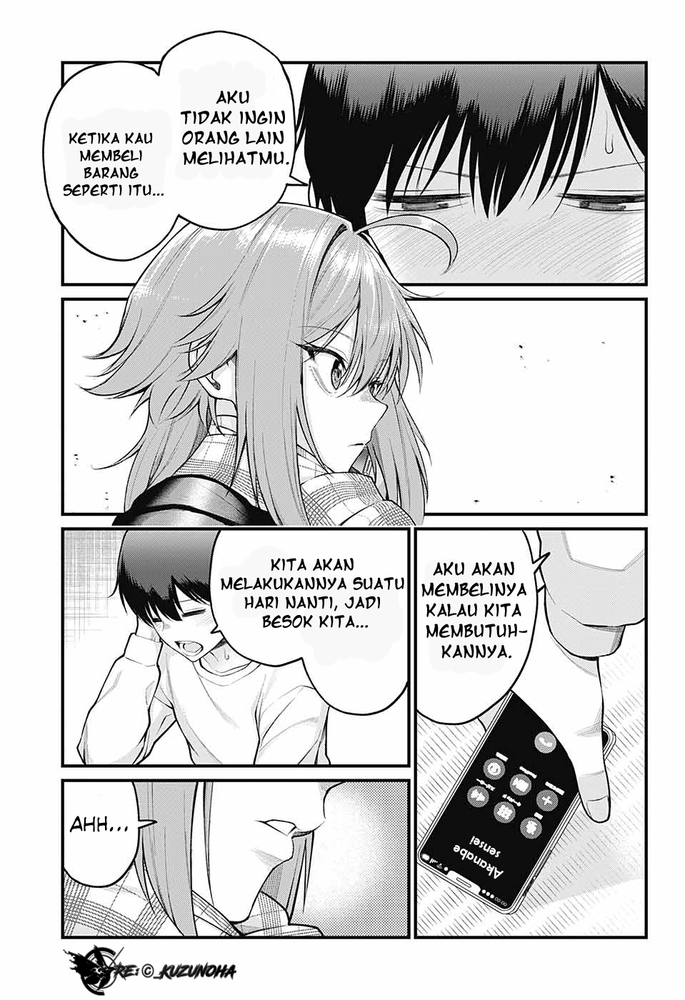 Akanabe-sensei wa Tereshirazu Chapter 4 - halaman 13