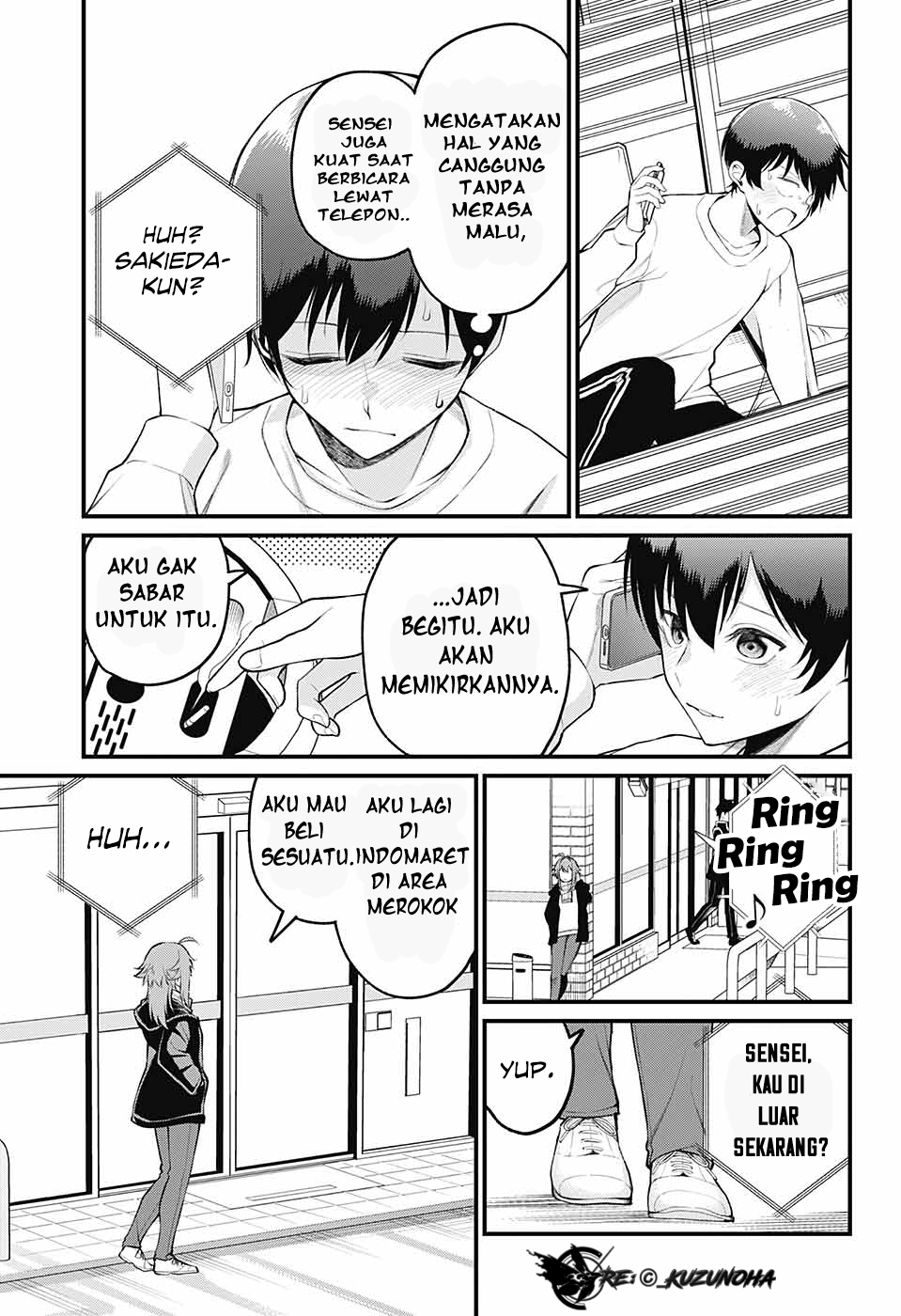 Akanabe-sensei wa Tereshirazu Chapter 4 - halaman 9