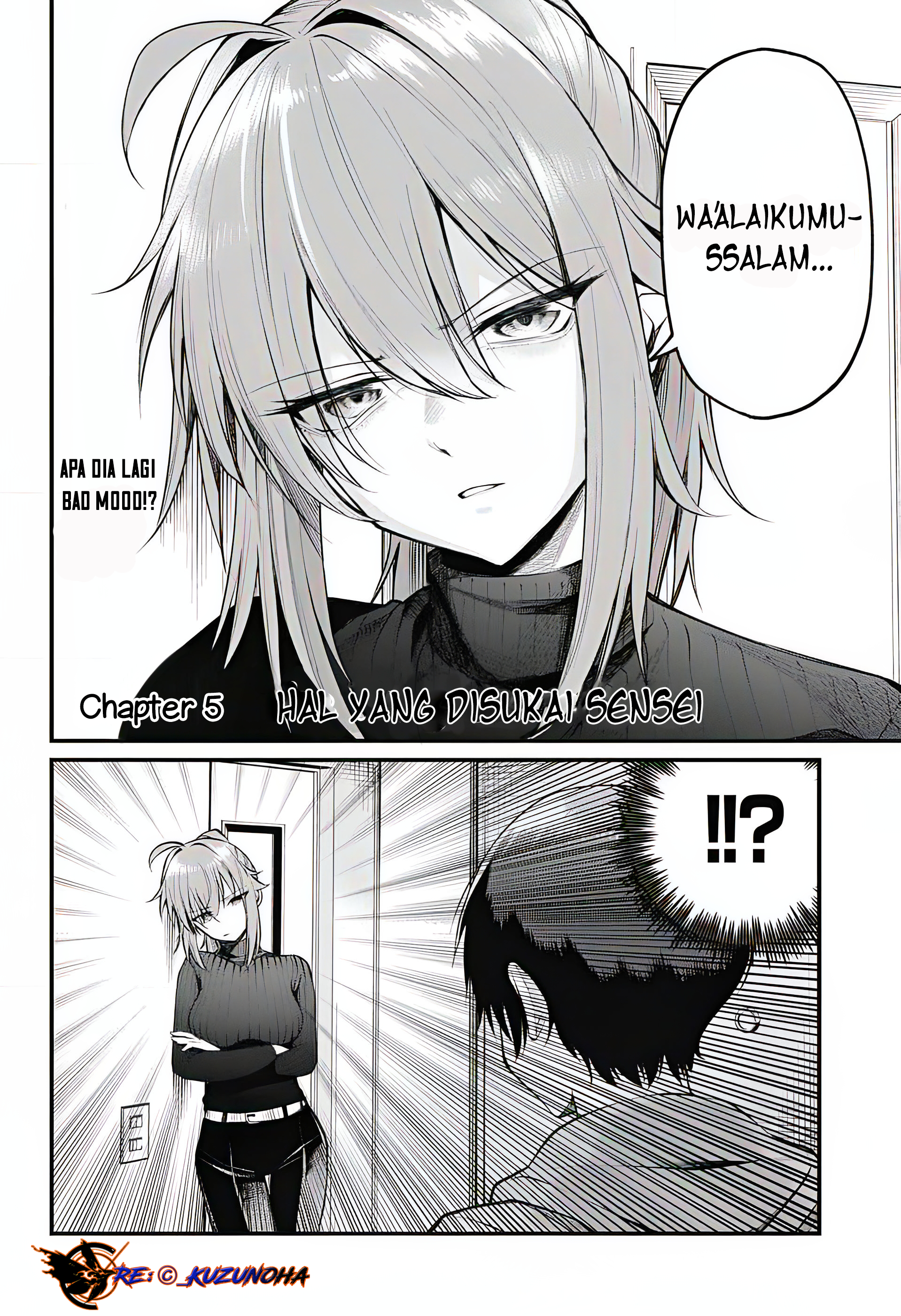 Akanabe-sensei wa Tereshirazu Chapter 5 - halaman 3