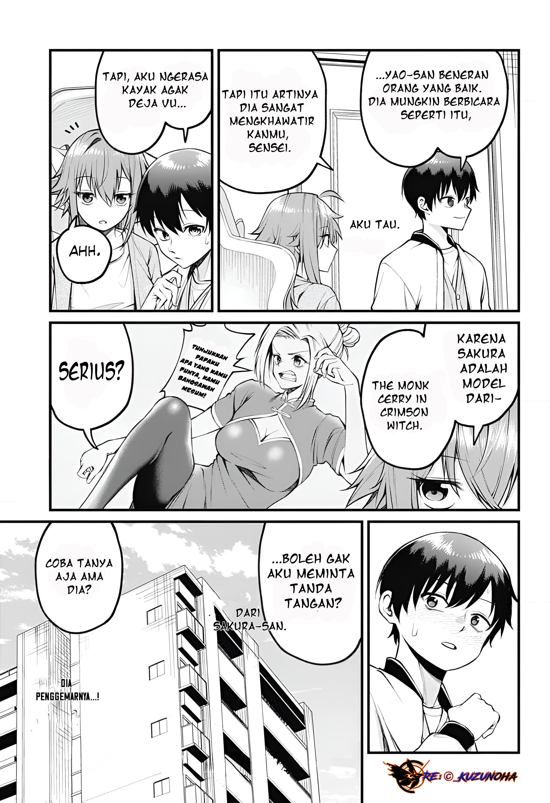 Akanabe-sensei wa Tereshirazu Chapter 8 - halaman 14