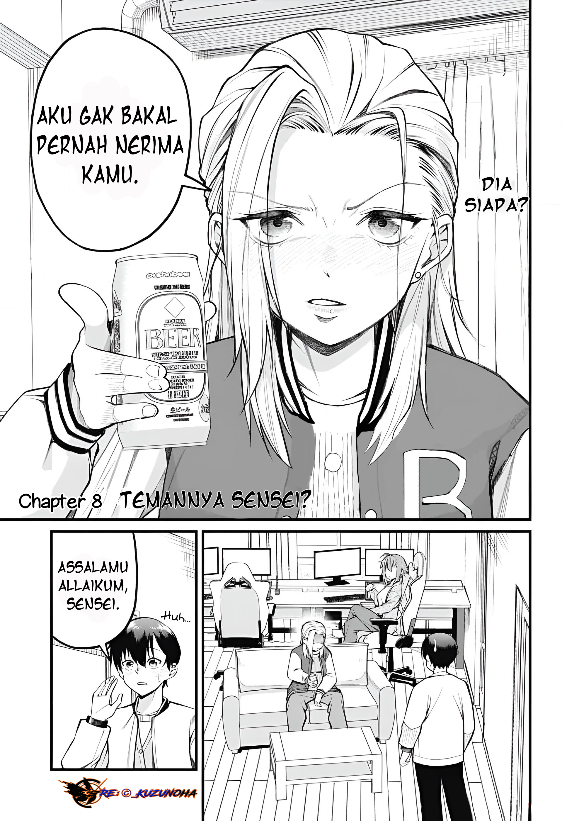 Akanabe-sensei wa Tereshirazu Chapter 8 - halaman 2