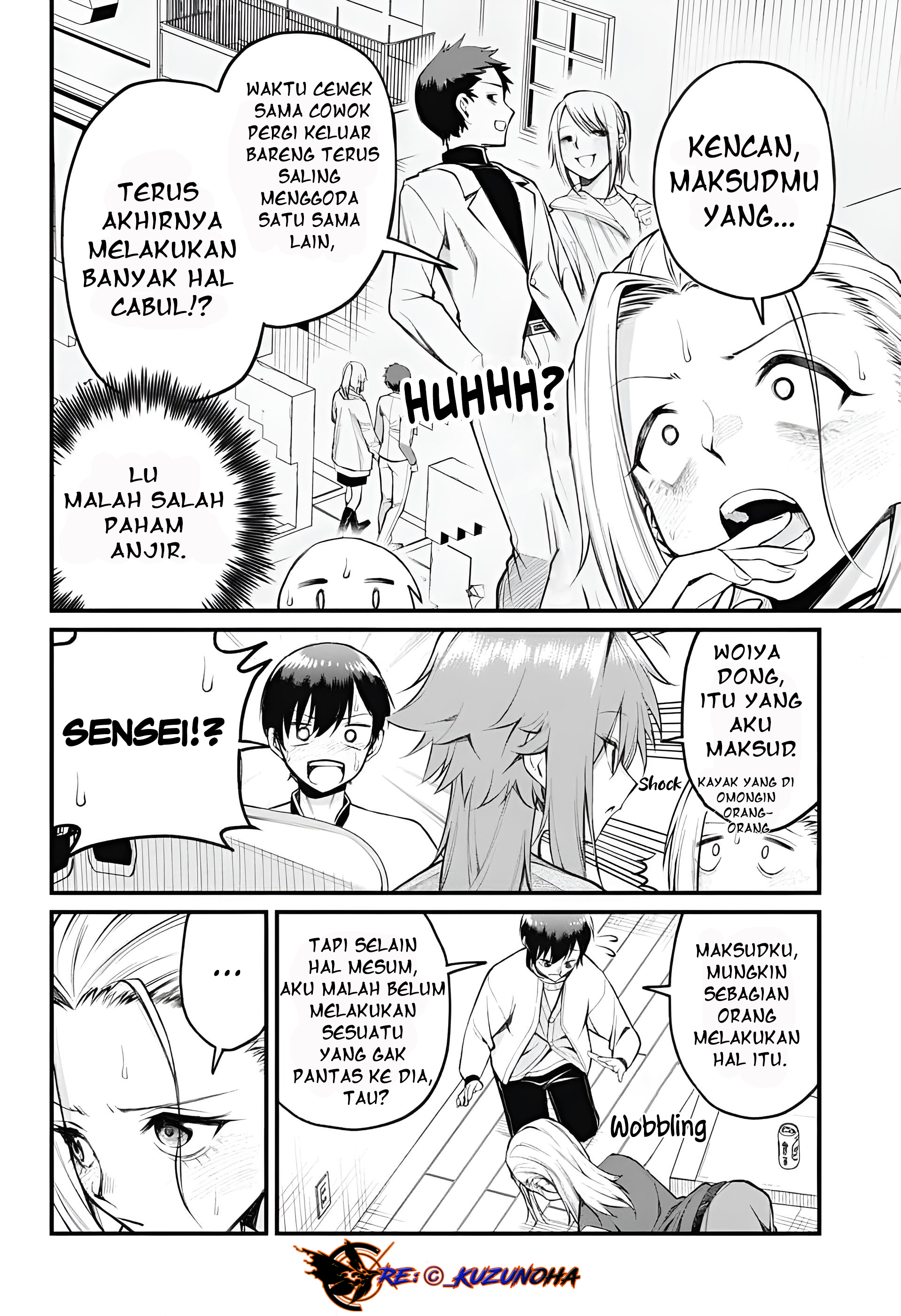 Akanabe-sensei wa Tereshirazu Chapter 8 - halaman 9