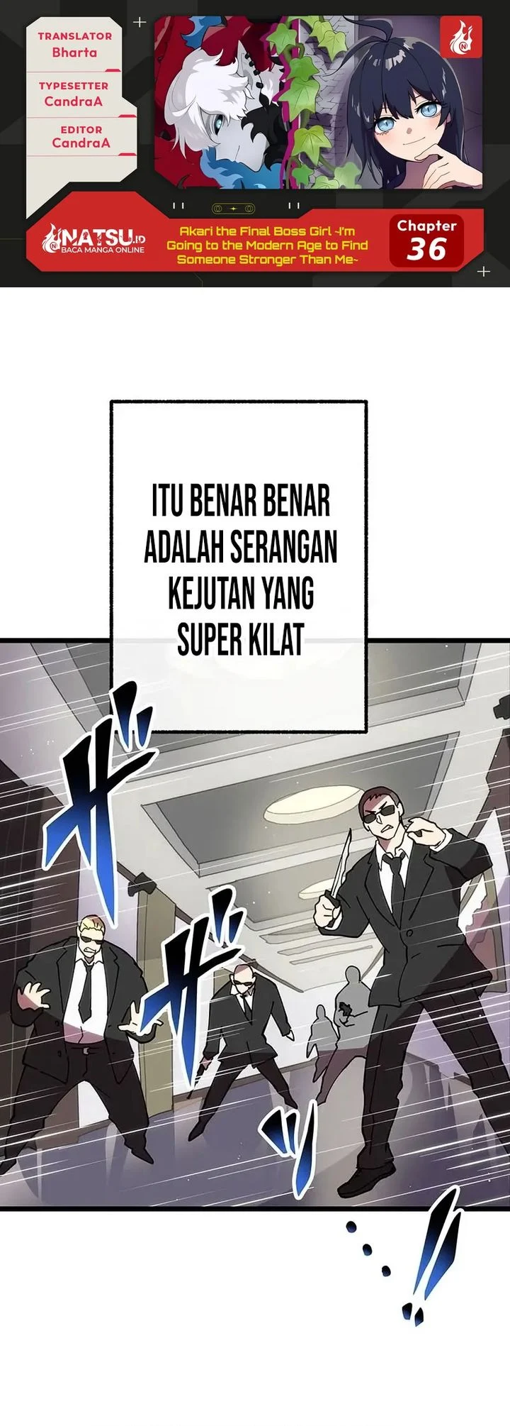 Akari the Final Boss Girl ~I'm Going to the Modern Age to Find Someone Stronger Than Me~ Chapter 36 - halaman 1