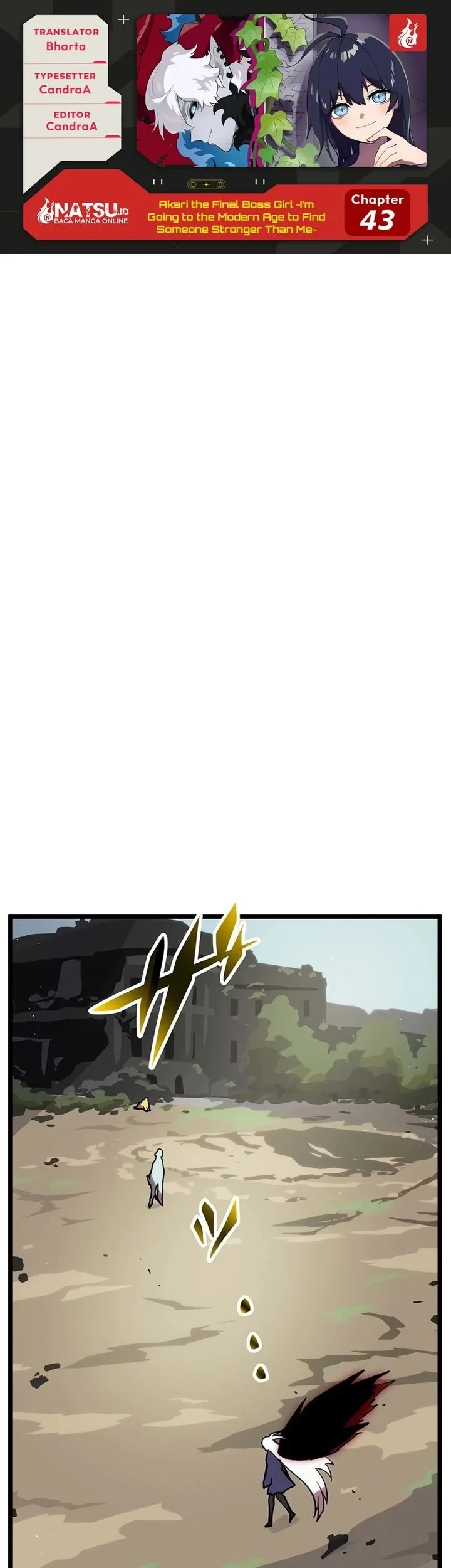 Akari the Final Boss Girl ~I'm Going to the Modern Age to Find Someone Stronger Than Me~ Chapter 43 - halaman 1