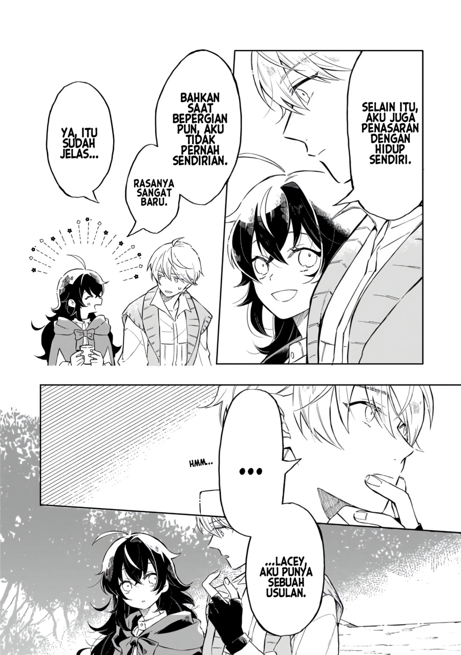 Akatsuki no Majo Reishi wa Jiyu ni Ikitai Mao Tobatsu o Oeta Node, Nonbiri o Mise o Hirakimasu Chapter 1 - halaman 25