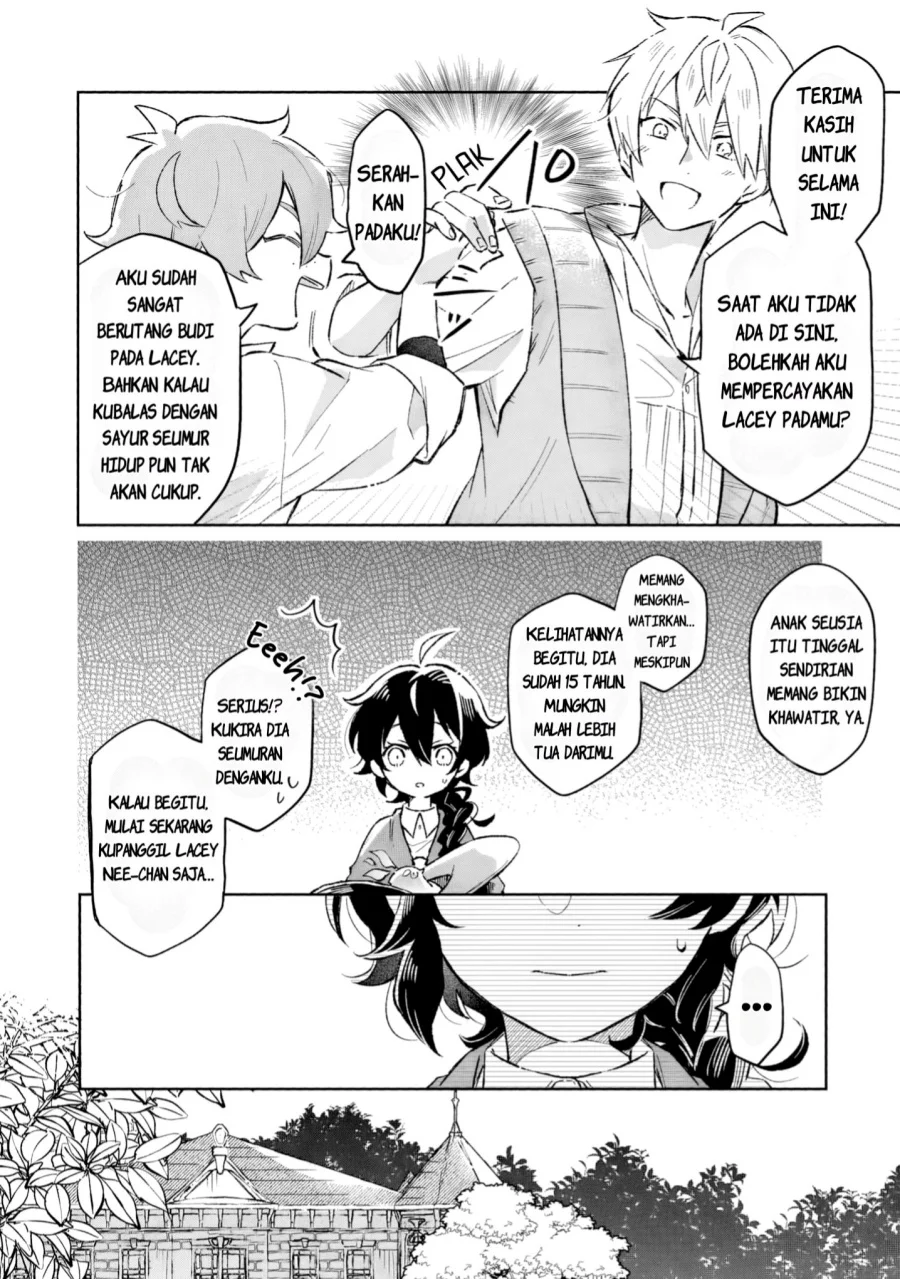 Akatsuki no Majo Reishi wa Jiyu ni Ikitai Mao Tobatsu o Oeta Node, Nonbiri o Mise o Hirakimasu Chapter 10 - halaman 23