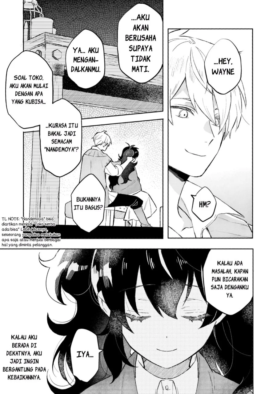 Akatsuki no Majo Reishi wa Jiyu ni Ikitai Mao Tobatsu o Oeta Node, Nonbiri o Mise o Hirakimasu Chapter 11 - halaman 12