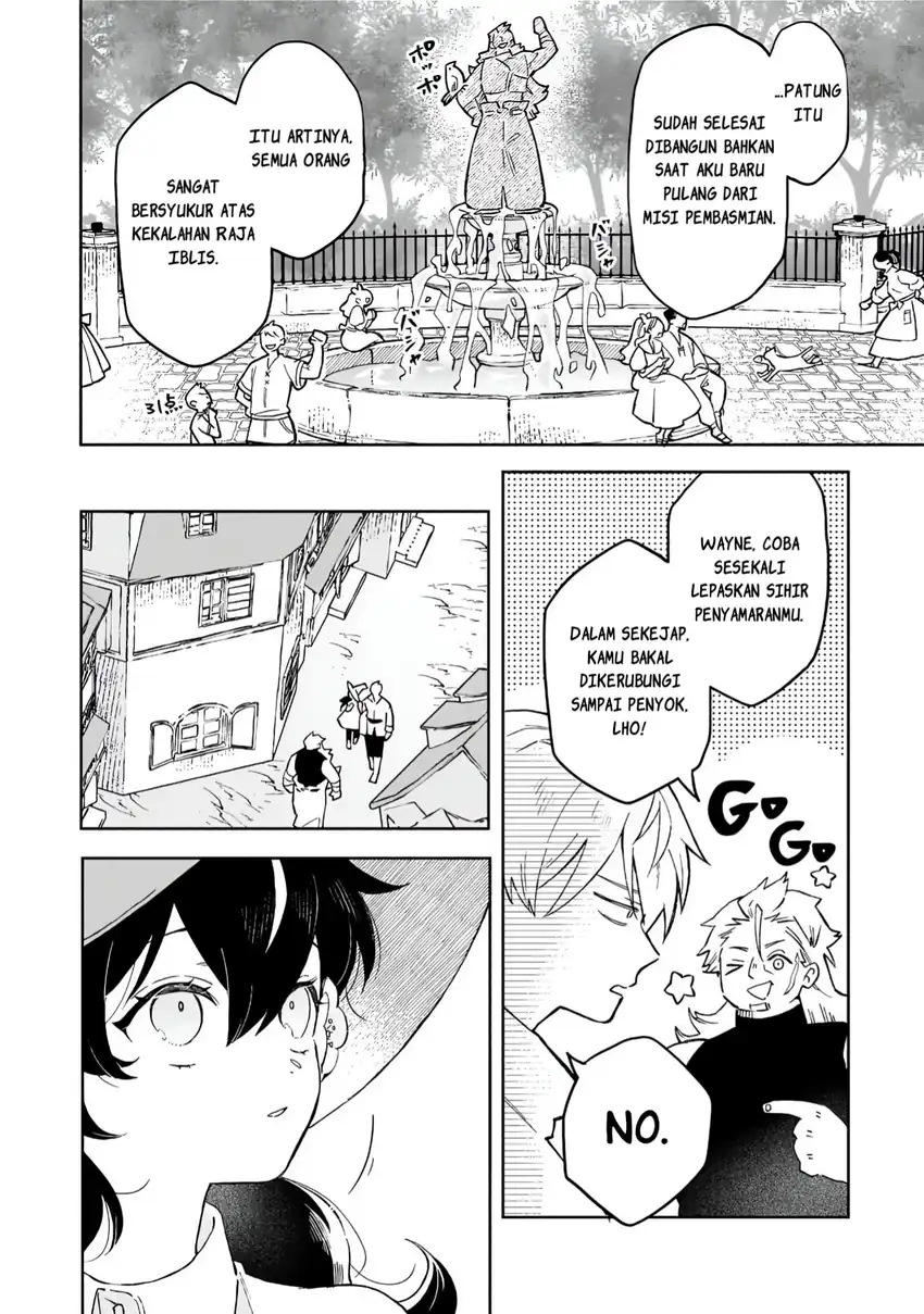 Akatsuki no Majo Reishi wa Jiyu ni Ikitai Mao Tobatsu o Oeta Node, Nonbiri o Mise o Hirakimasu Chapter 12 - halaman 10
