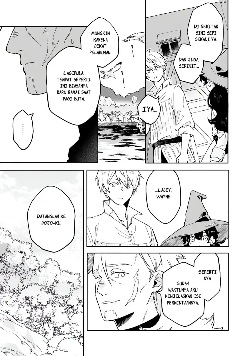 Akatsuki no Majo Reishi wa Jiyu ni Ikitai Mao Tobatsu o Oeta Node, Nonbiri o Mise o Hirakimasu Chapter 12 - halaman 11