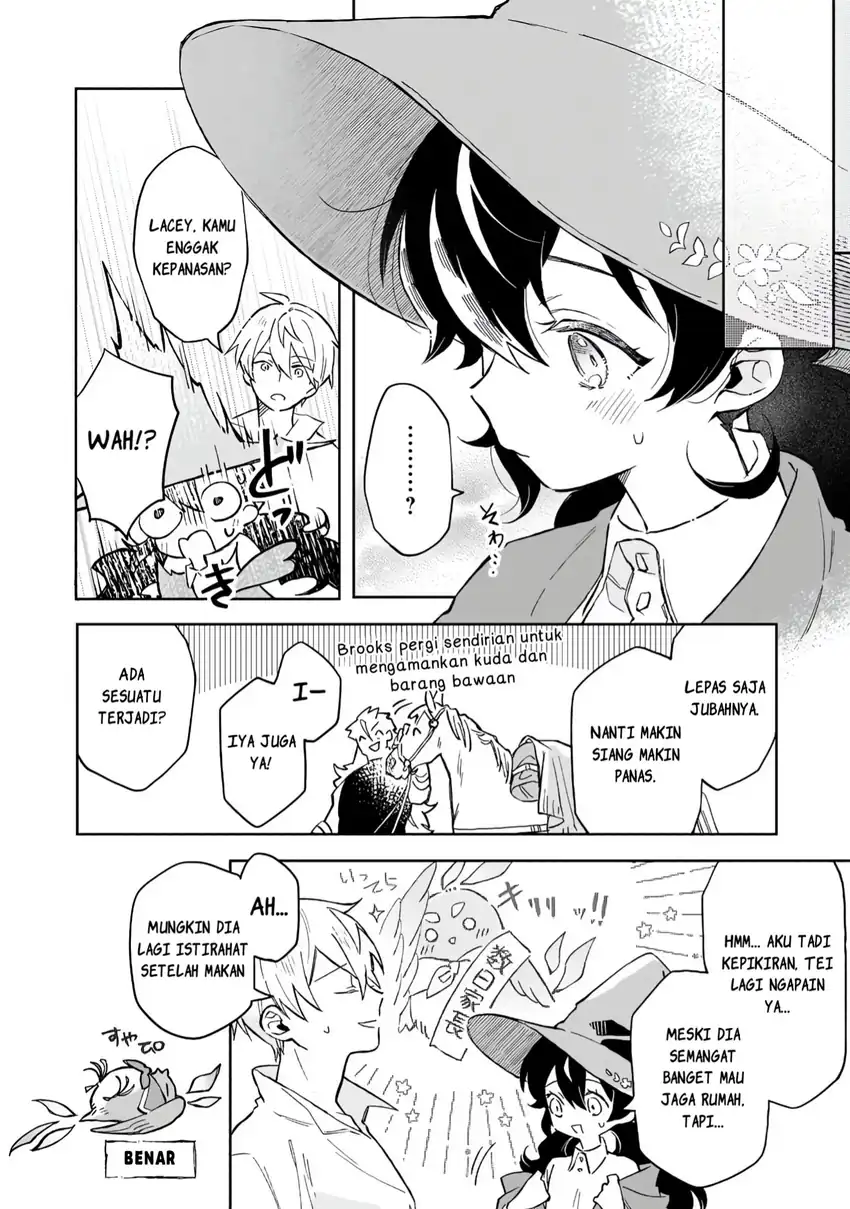 Akatsuki no Majo Reishi wa Jiyu ni Ikitai Mao Tobatsu o Oeta Node, Nonbiri o Mise o Hirakimasu Chapter 12 - halaman 4
