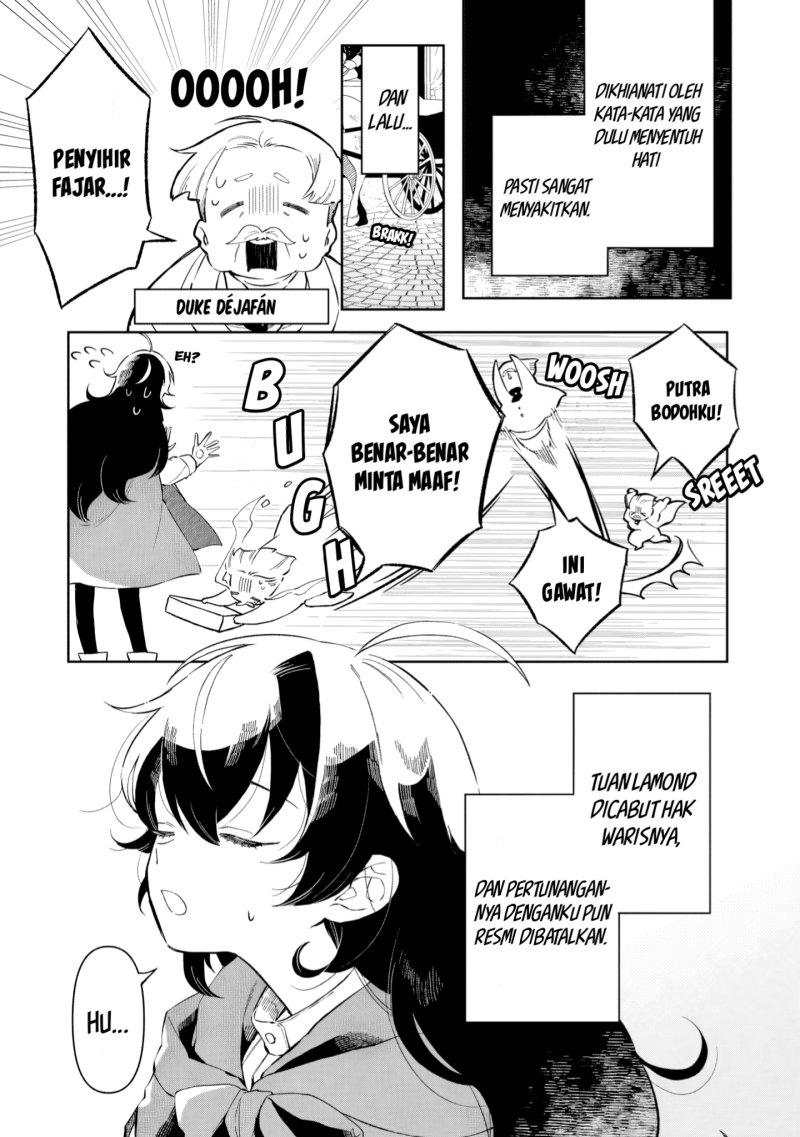 Akatsuki no Majo Reishi wa Jiyu ni Ikitai Mao Tobatsu o Oeta Node, Nonbiri o Mise o Hirakimasu Chapter 3 - halaman 16
