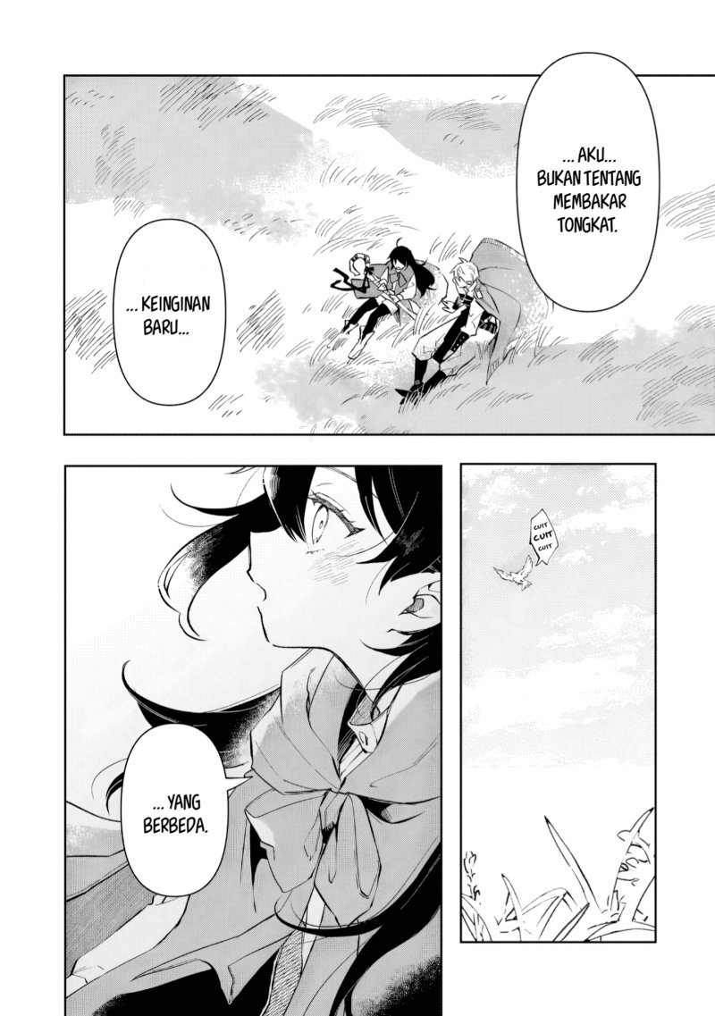 Akatsuki no Majo Reishi wa Jiyu ni Ikitai Mao Tobatsu o Oeta Node, Nonbiri o Mise o Hirakimasu Chapter 3 - halaman 35