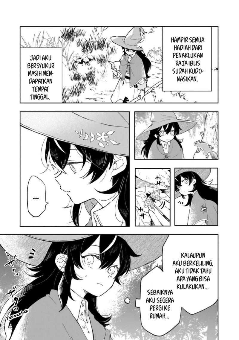 Akatsuki no Majo Reishi wa Jiyu ni Ikitai Mao Tobatsu o Oeta Node, Nonbiri o Mise o Hirakimasu Chapter 4 - halaman 11