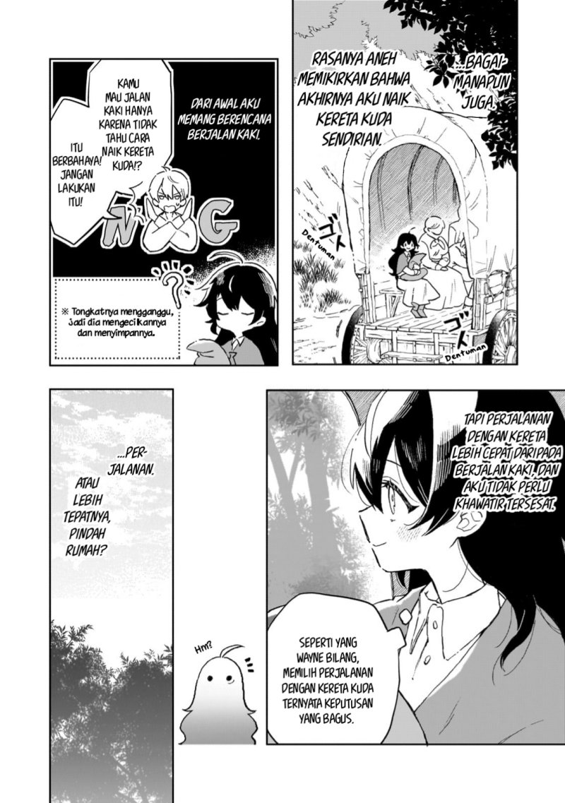 Akatsuki no Majo Reishi wa Jiyu ni Ikitai Mao Tobatsu o Oeta Node, Nonbiri o Mise o Hirakimasu Chapter 4 - halaman 2