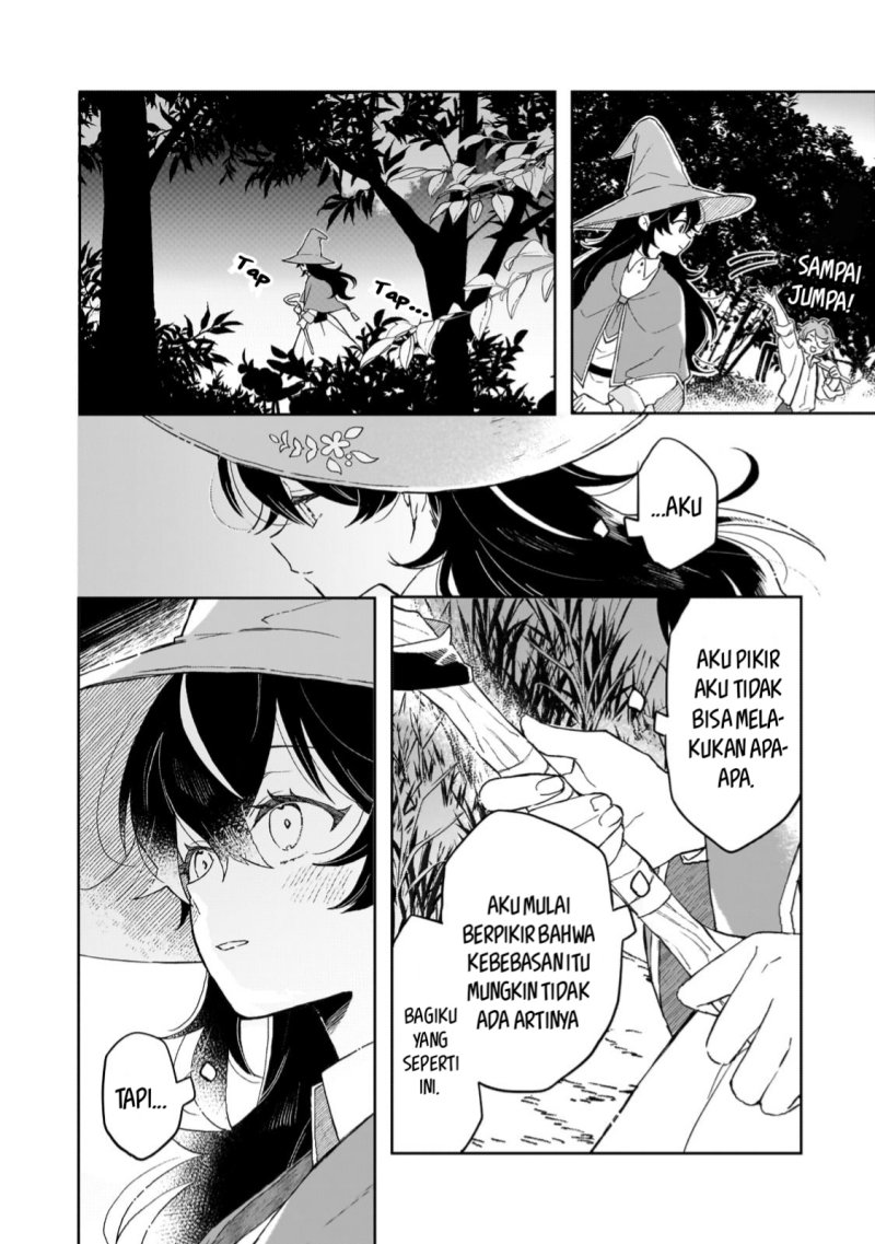 Akatsuki no Majo Reishi wa Jiyu ni Ikitai Mao Tobatsu o Oeta Node, Nonbiri o Mise o Hirakimasu Chapter 4 - halaman 24