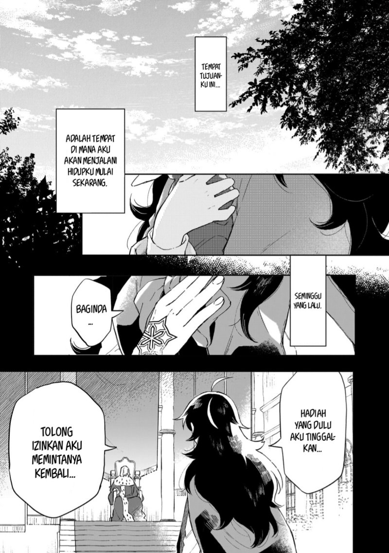 Akatsuki no Majo Reishi wa Jiyu ni Ikitai Mao Tobatsu o Oeta Node, Nonbiri o Mise o Hirakimasu Chapter 4 - halaman 3