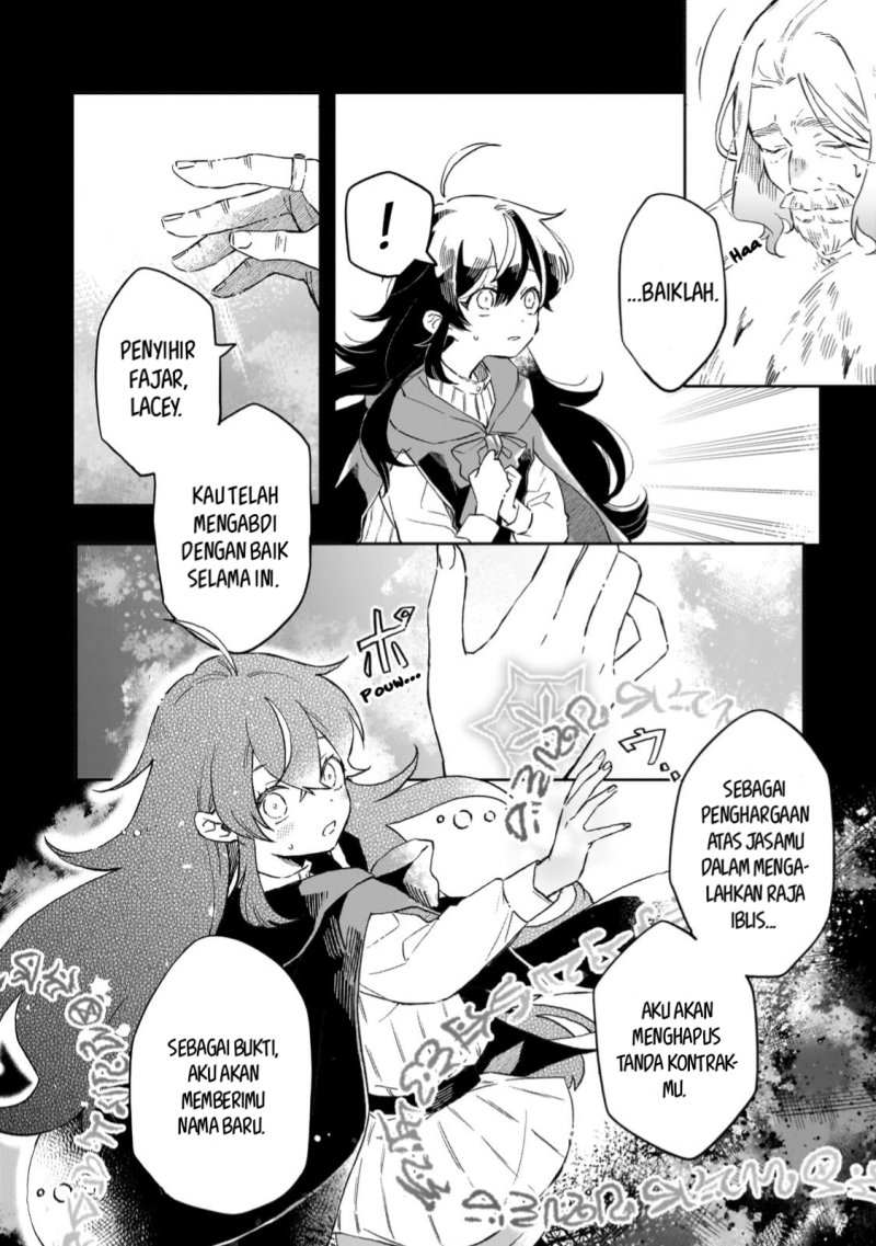 Akatsuki no Majo Reishi wa Jiyu ni Ikitai Mao Tobatsu o Oeta Node, Nonbiri o Mise o Hirakimasu Chapter 4 - halaman 6