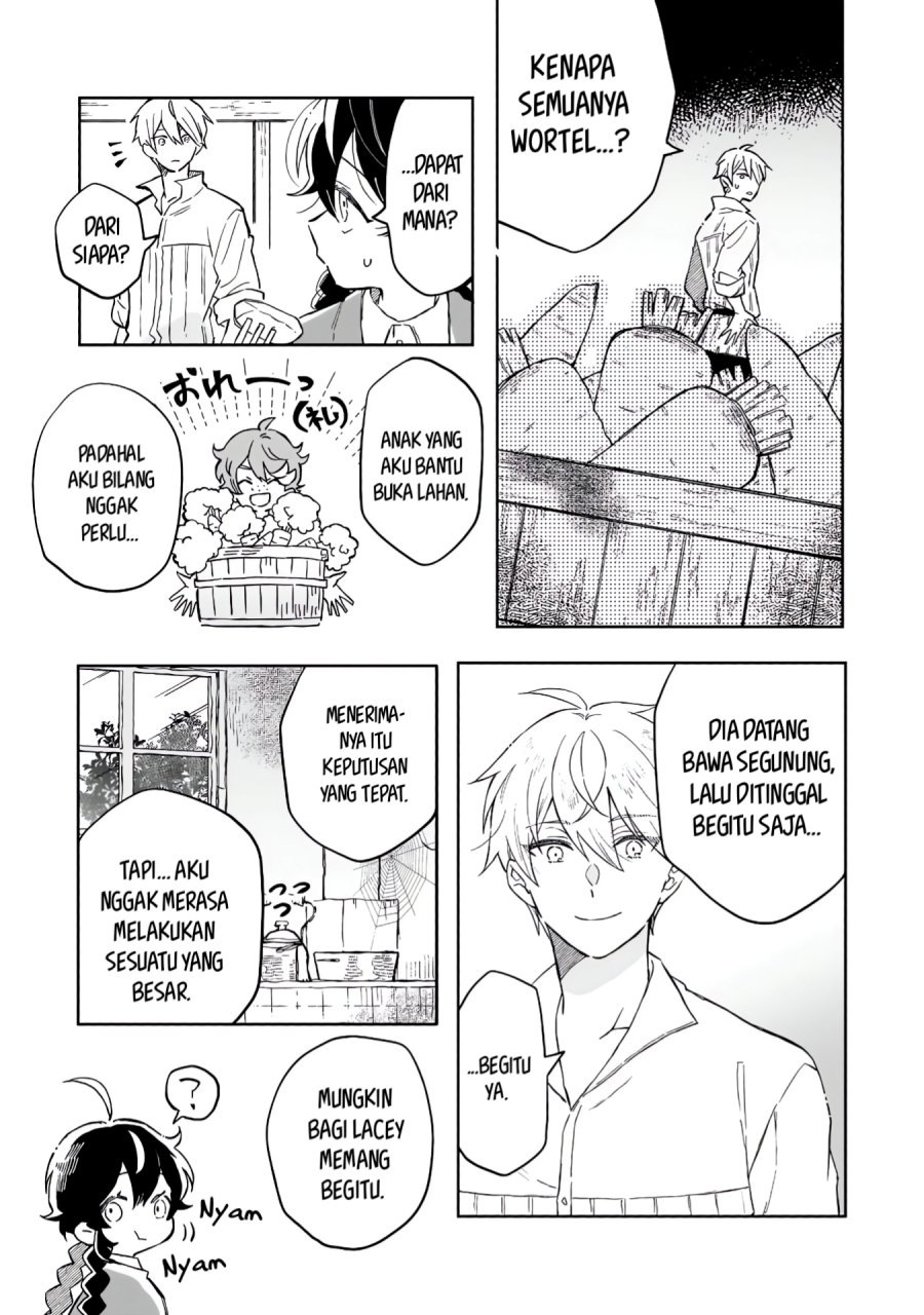 Akatsuki no Majo Reishi wa Jiyu ni Ikitai Mao Tobatsu o Oeta Node, Nonbiri o Mise o Hirakimasu Chapter 5 - halaman 13