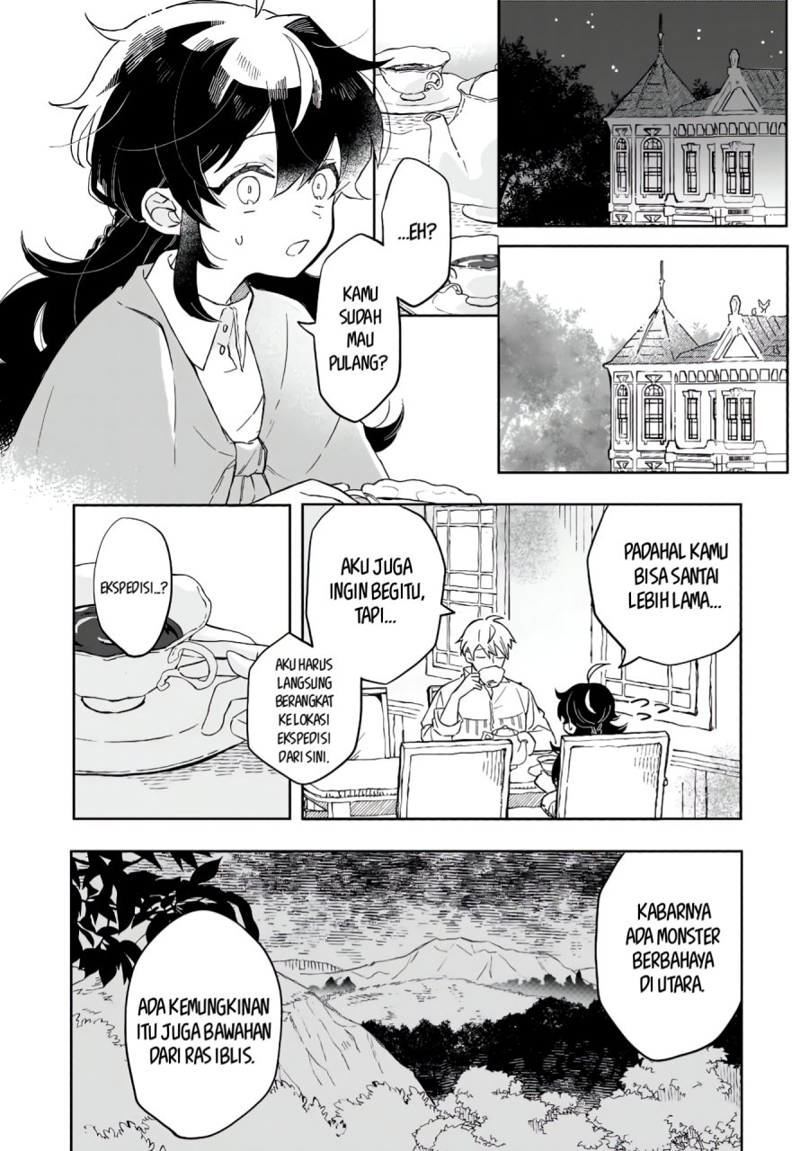 Akatsuki no Majo Reishi wa Jiyu ni Ikitai Mao Tobatsu o Oeta Node, Nonbiri o Mise o Hirakimasu Chapter 5 - halaman 16