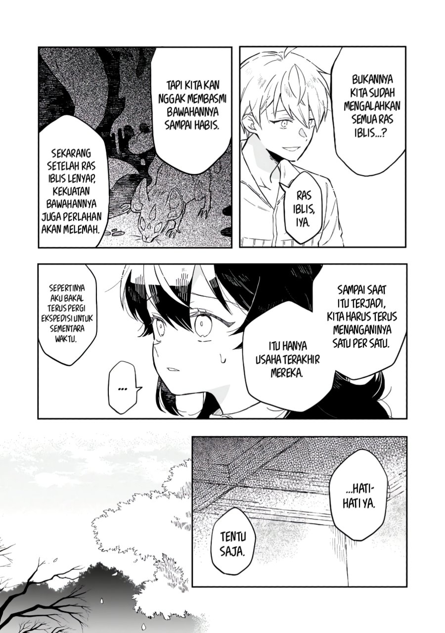 Akatsuki no Majo Reishi wa Jiyu ni Ikitai Mao Tobatsu o Oeta Node, Nonbiri o Mise o Hirakimasu Chapter 5 - halaman 17