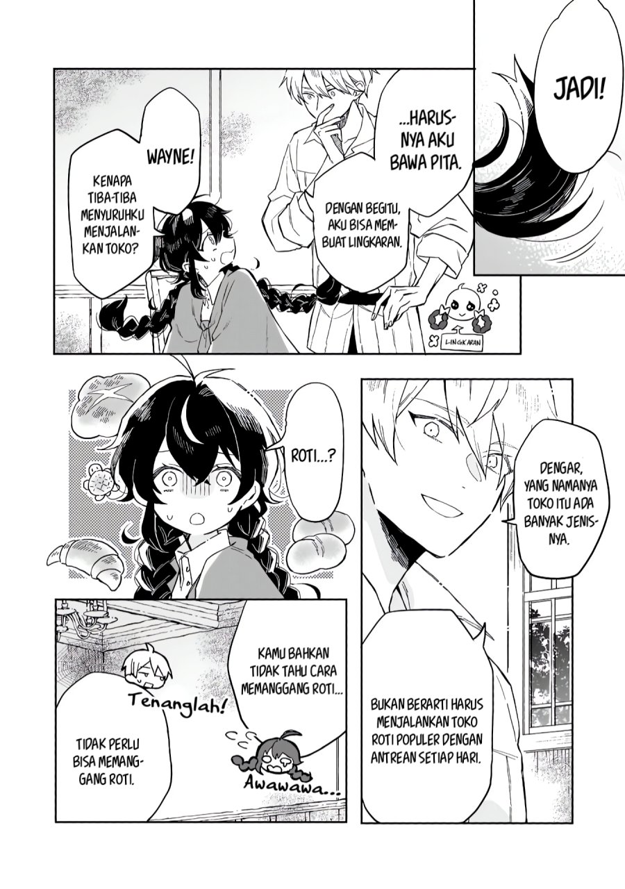 Akatsuki no Majo Reishi wa Jiyu ni Ikitai Mao Tobatsu o Oeta Node, Nonbiri o Mise o Hirakimasu Chapter 5 - halaman 2