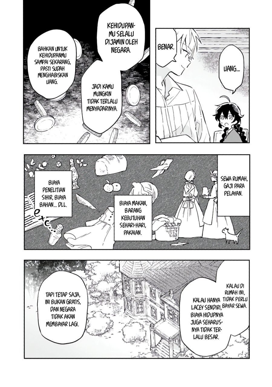 Akatsuki no Majo Reishi wa Jiyu ni Ikitai Mao Tobatsu o Oeta Node, Nonbiri o Mise o Hirakimasu Chapter 5 - halaman 4