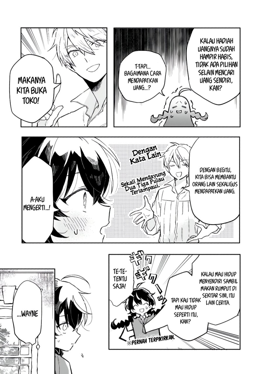 Akatsuki no Majo Reishi wa Jiyu ni Ikitai Mao Tobatsu o Oeta Node, Nonbiri o Mise o Hirakimasu Chapter 5 - halaman 5