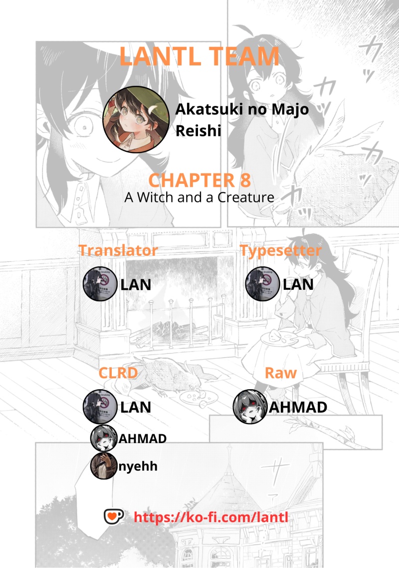 Akatsuki no Majo Reishi wa Jiyu ni Ikitai Mao Tobatsu o Oeta Node, Nonbiri o Mise o Hirakimasu Chapter 8 - halaman 1