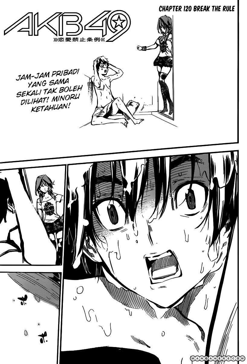 AKB49: Renai Kinshi Jourei Chapter 120 - halaman 3