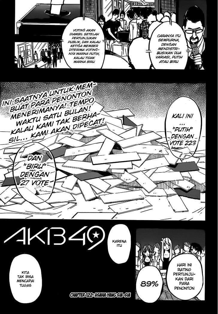 AKB49: Renai Kinshi Jourei Chapter 122 - halaman 3
