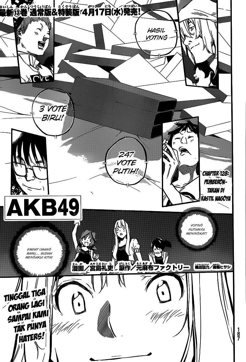 AKB49: Renai Kinshi Jourei Chapter 128 - halaman 2