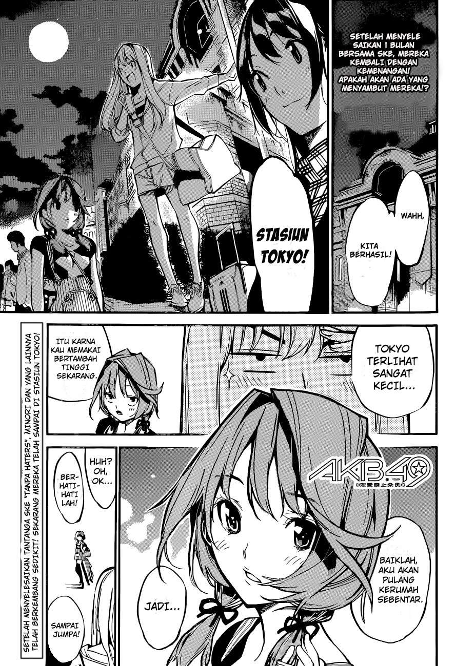 AKB49: Renai Kinshi Jourei Chapter 138 - halaman 3