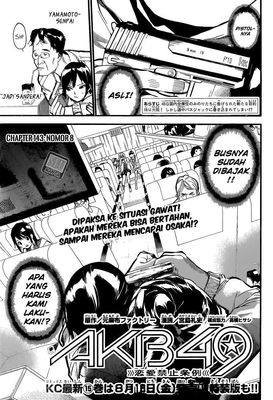 AKB49: Renai Kinshi Jourei Chapter 143 - halaman 3