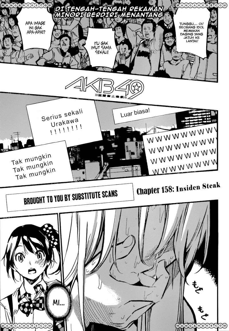 AKB49: Renai Kinshi Jourei Chapter 158 - halaman 2