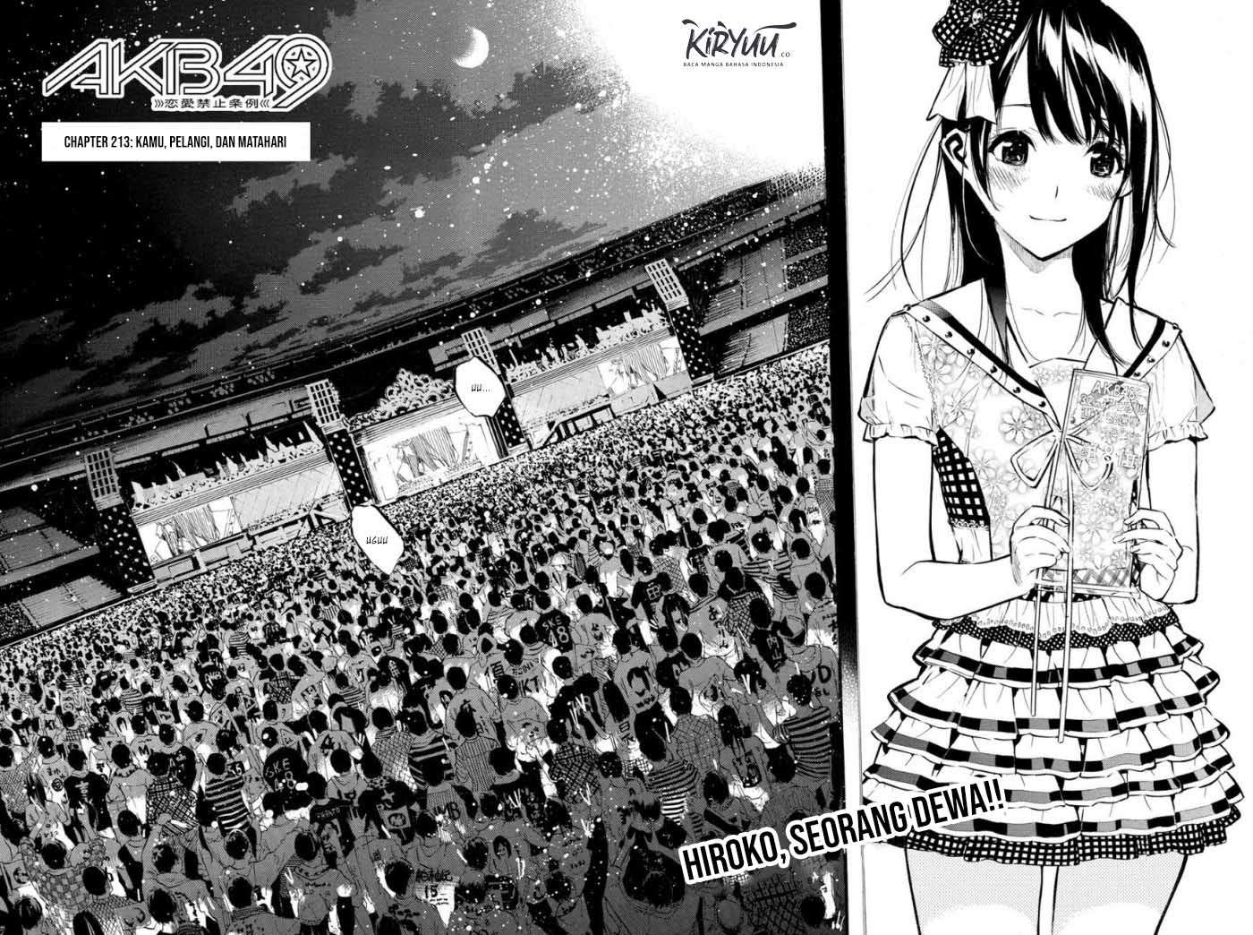 AKB49: Renai Kinshi Jourei Chapter 213 - halaman 6