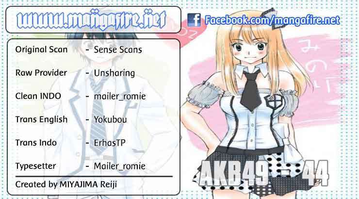 AKB49: Renai Kinshi Jourei Chapter 44 - halaman 1
