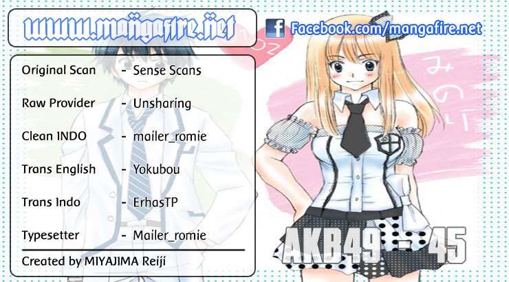 AKB49: Renai Kinshi Jourei Chapter 45 - halaman 1