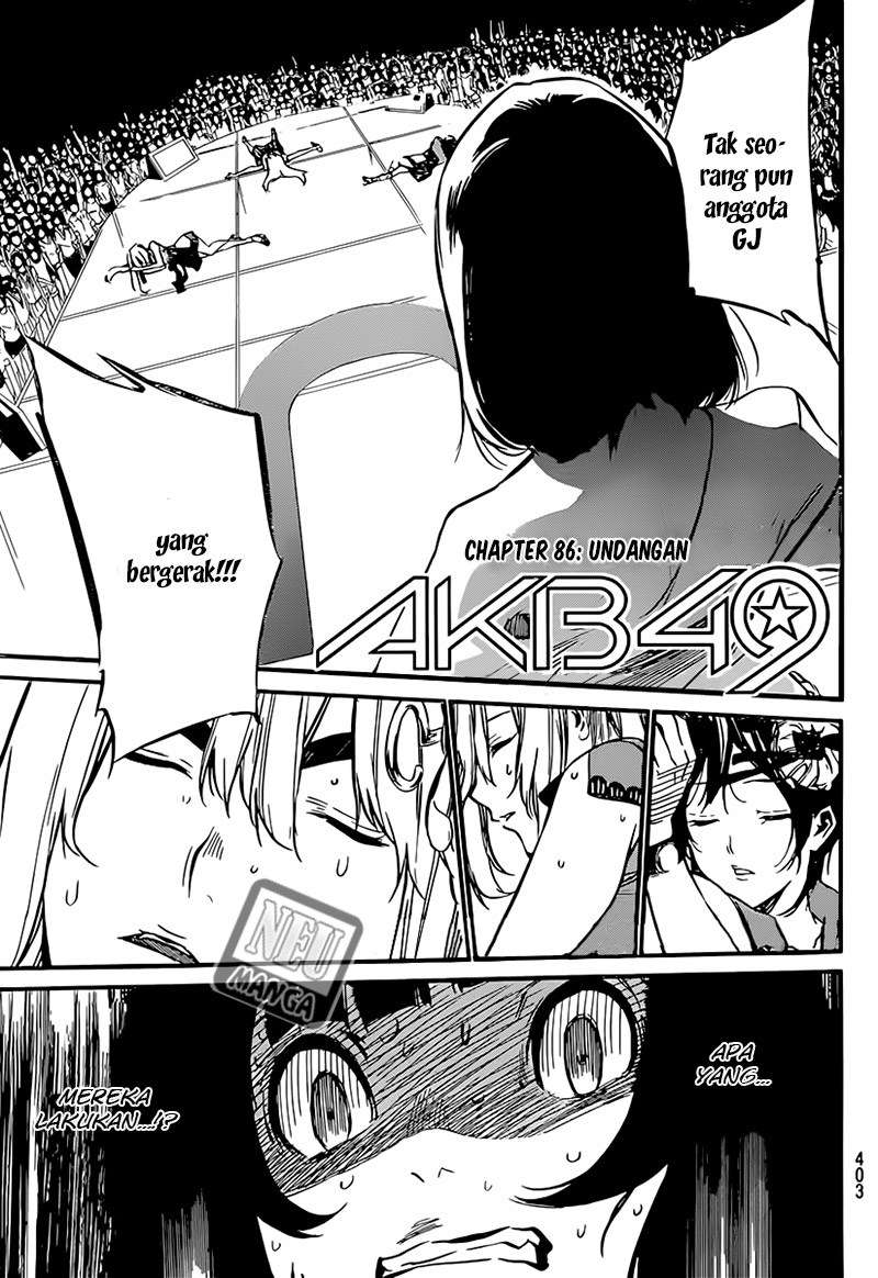 AKB49: Renai Kinshi Jourei Chapter 86 - halaman 3