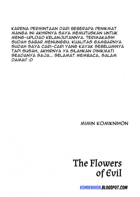Aku no Hana Chapter 53 - halaman 2