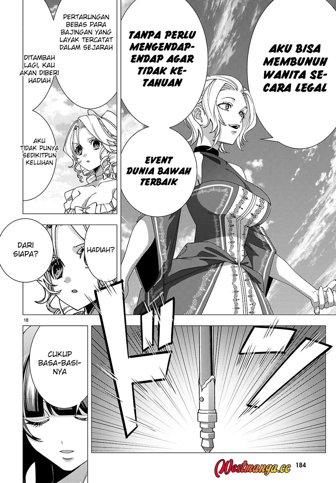 Akujo Ranking Chapter 5 - halaman 21