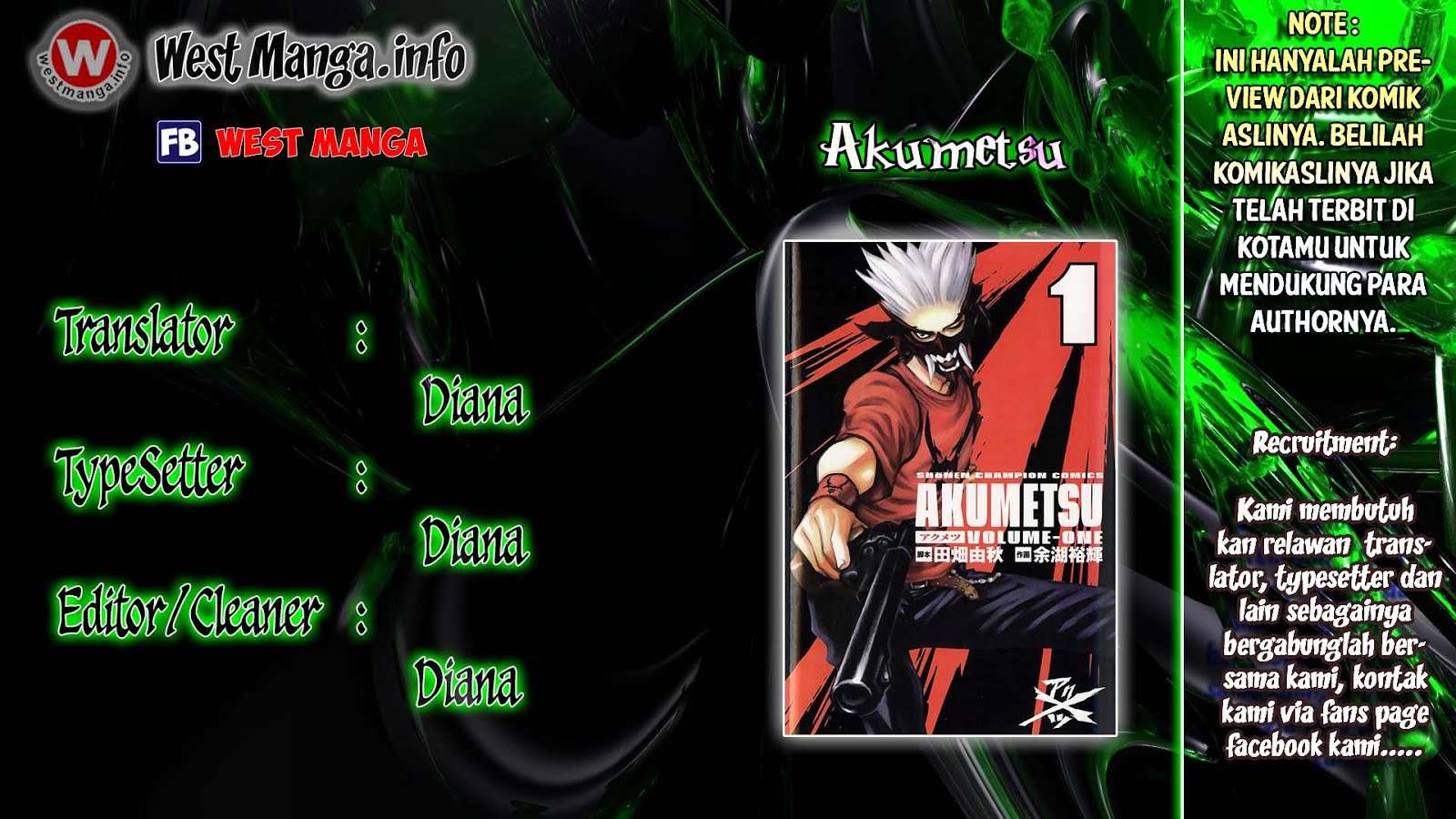 Akumetsu Chapter 1 - halaman 2