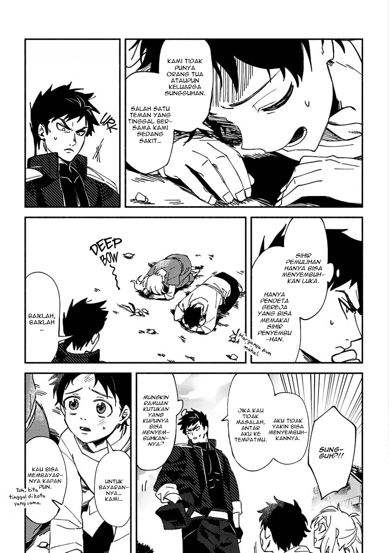Akuninzura shita B-kyuu Boukensha: Shujinkou to Sono Osananajimi-tachi no Papa ni Naru Chapter 1 - halaman 11