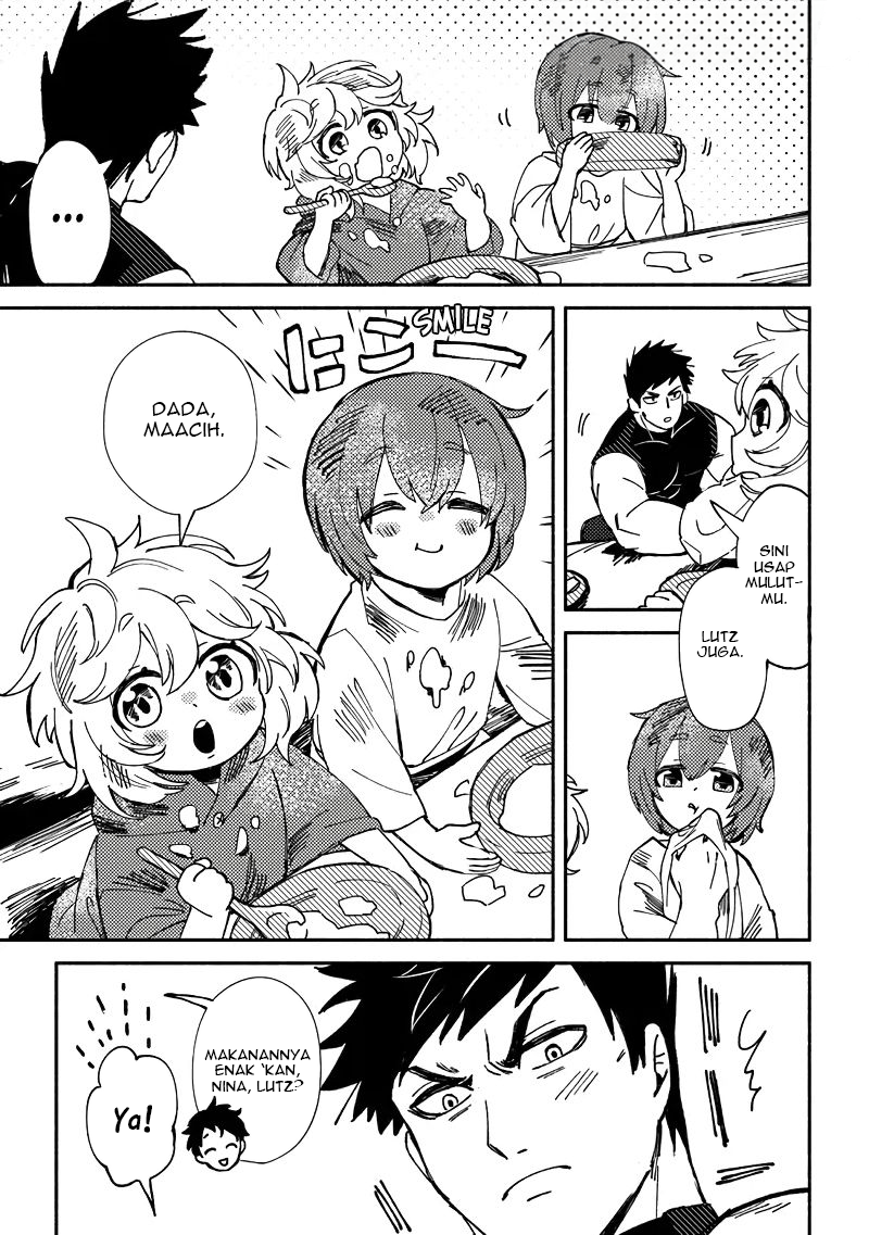 Akuninzura shita B-kyuu Boukensha: Shujinkou to Sono Osananajimi-tachi no Papa ni Naru Chapter 1 - halaman 37