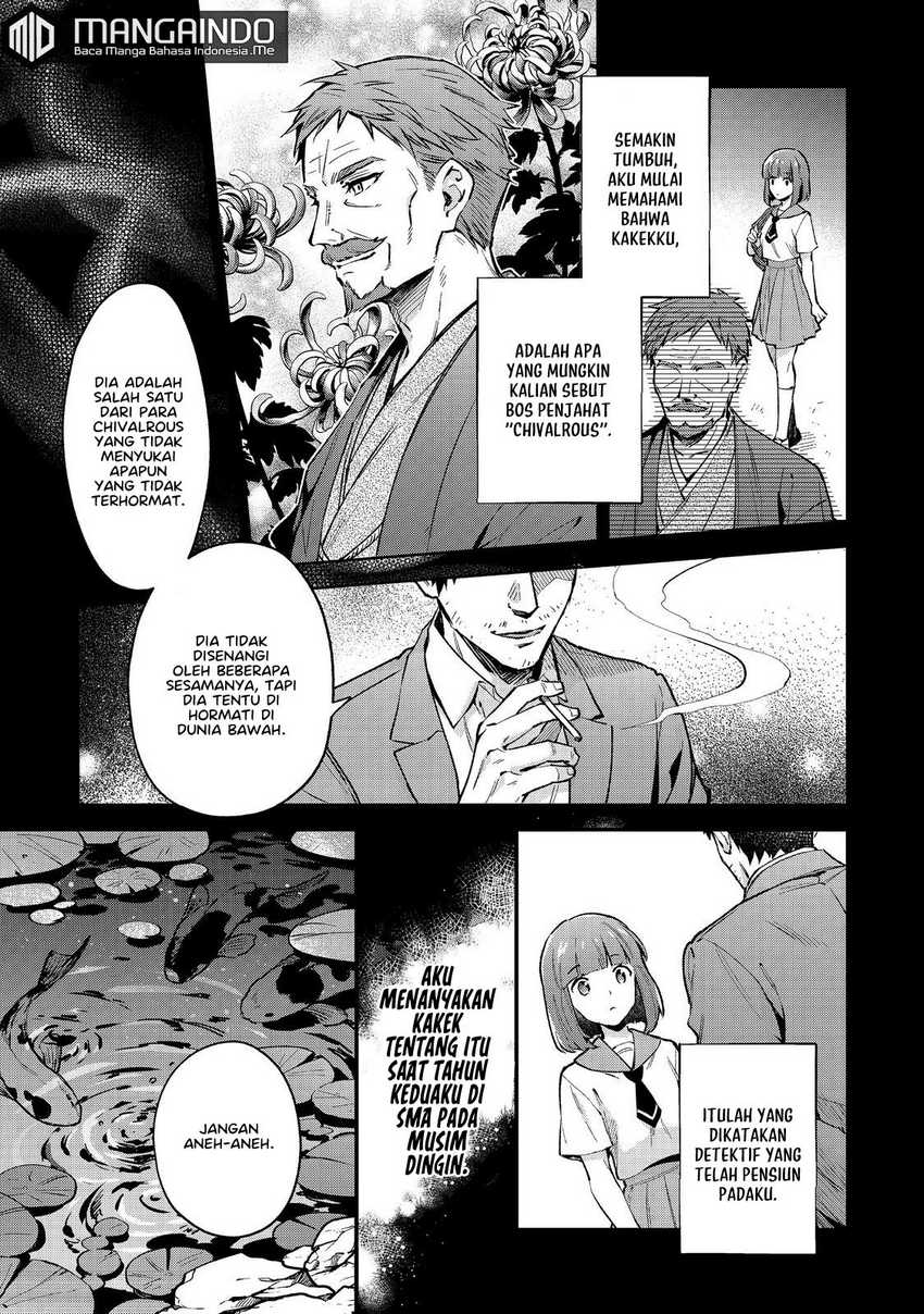 Akutou Ikka no Mana Musume, Tensei Saki mo Otome Game no Gokudou Reijou deshita Chapter 1.1 - halaman 10