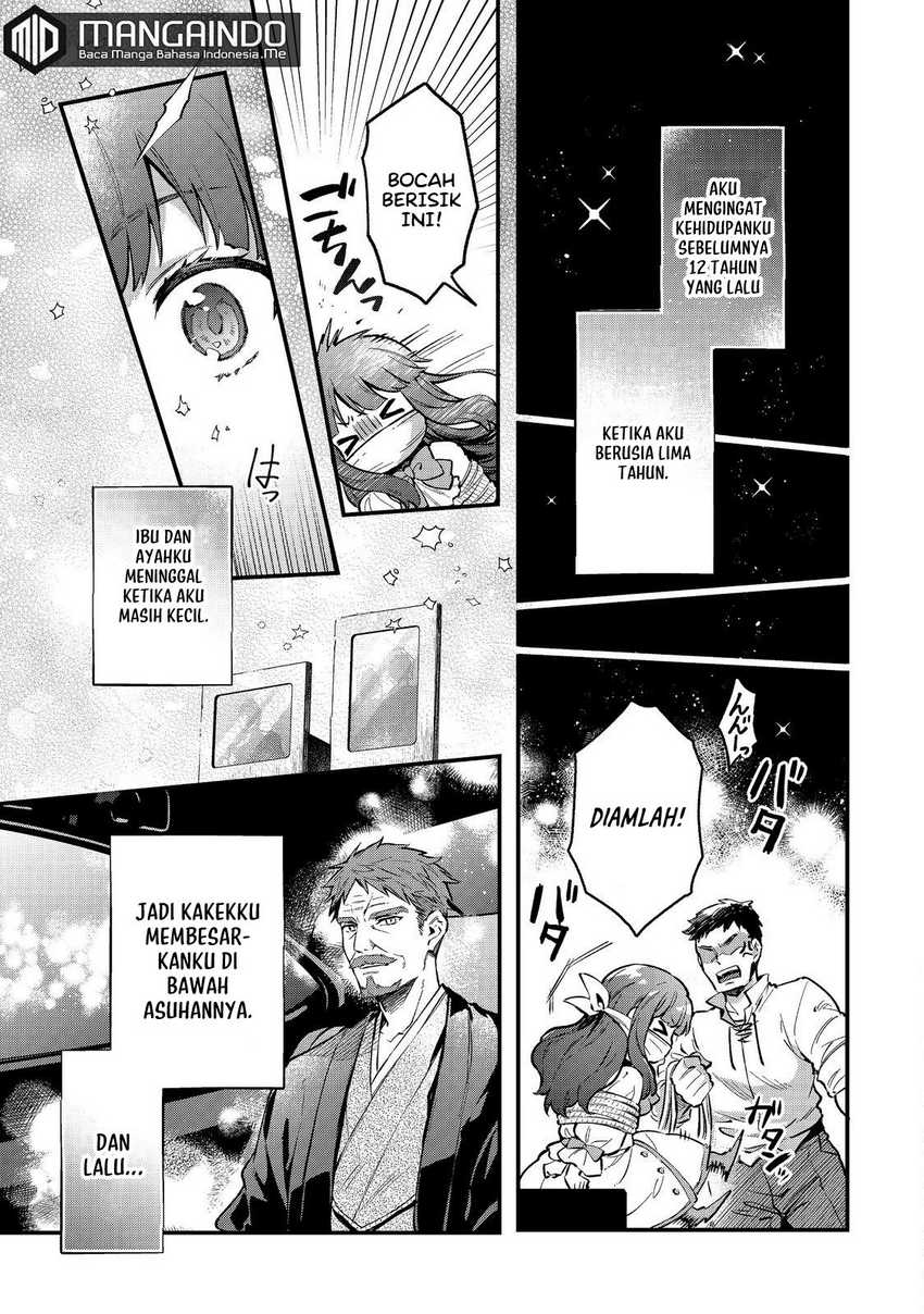 Akutou Ikka no Mana Musume, Tensei Saki mo Otome Game no Gokudou Reijou deshita Chapter 1.1 - halaman 4