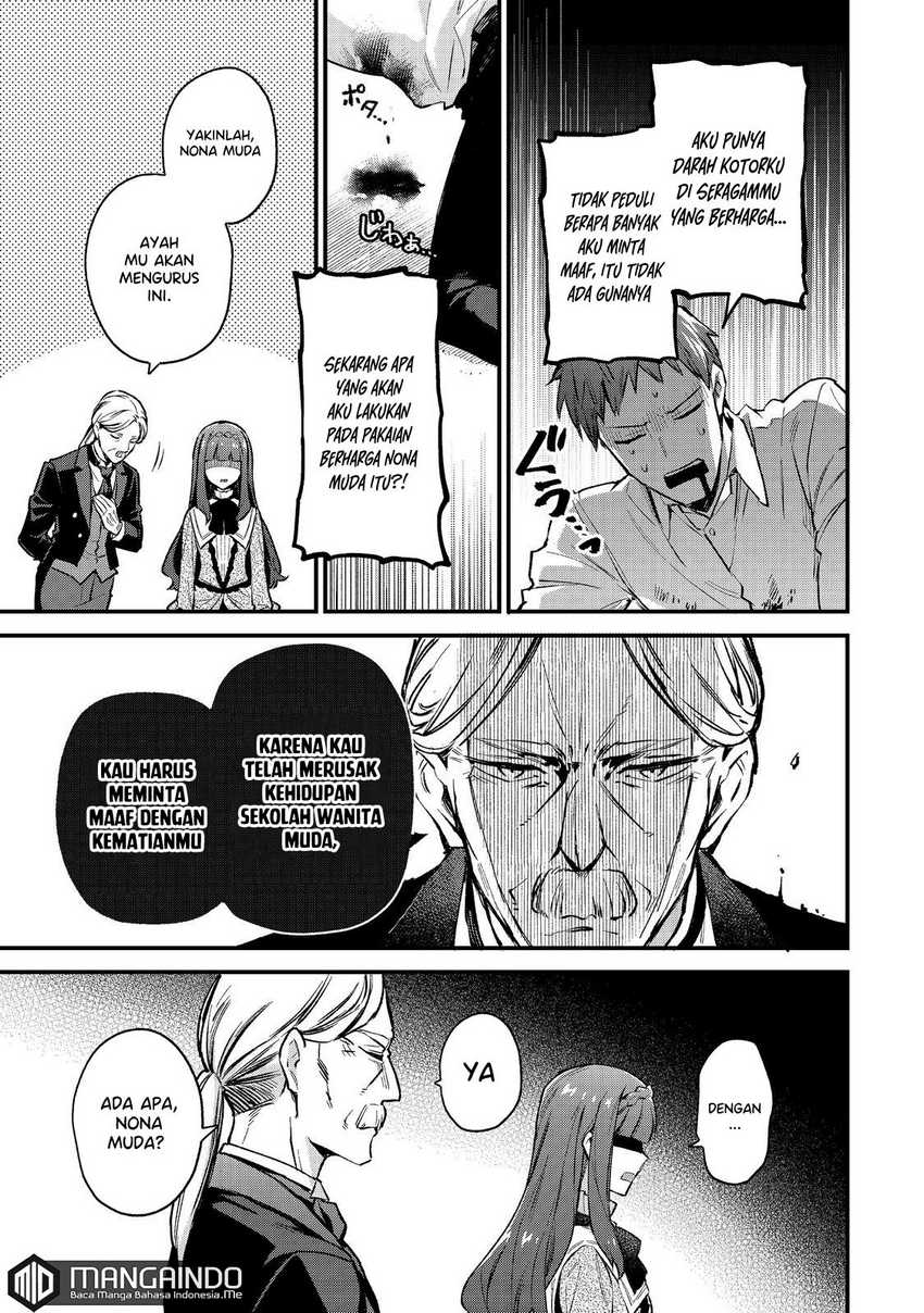 Akutou Ikka no Mana Musume, Tensei Saki mo Otome Game no Gokudou Reijou deshita Chapter 1.2 - halaman 12
