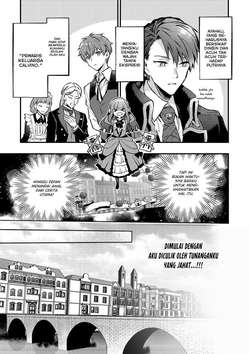 Akutou Ikka no Mana Musume, Tensei Saki mo Otome Game no Gokudou Reijou deshita Chapter 1.2 - halaman 14