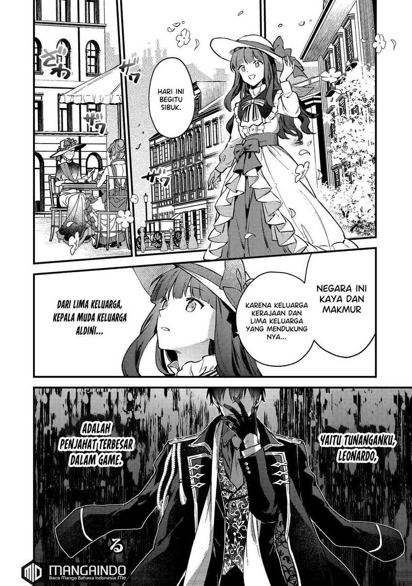 Akutou Ikka no Mana Musume, Tensei Saki mo Otome Game no Gokudou Reijou deshita Chapter 1.2 - halaman 15