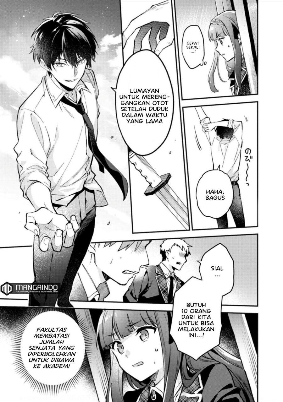 Akutou Ikka no Mana Musume, Tensei Saki mo Otome Game no Gokudou Reijou deshita Chapter 4 - halaman 11