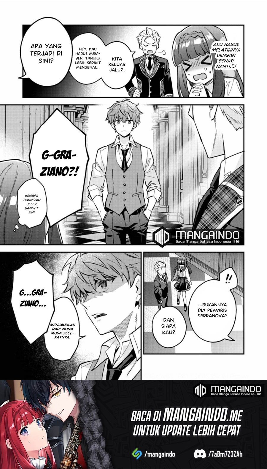 Akutou Ikka no Mana Musume, Tensei Saki mo Otome Game no Gokudou Reijou deshita Chapter 6 - halaman 17